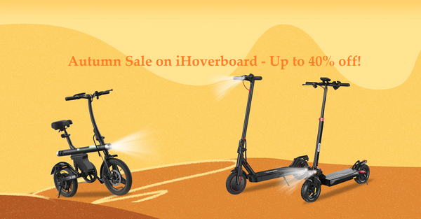 Unmissable Deals: The Ultimate Hoverboard, E-Scooter and E-Bike Autunm Sale on iHoverboard UK! 🚴💨