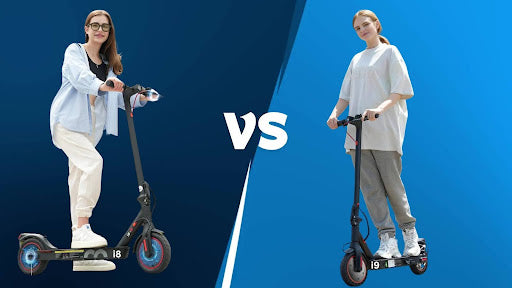 iScooter i8 vs. i9 Electric Commuter Scooter: What's the Difference?