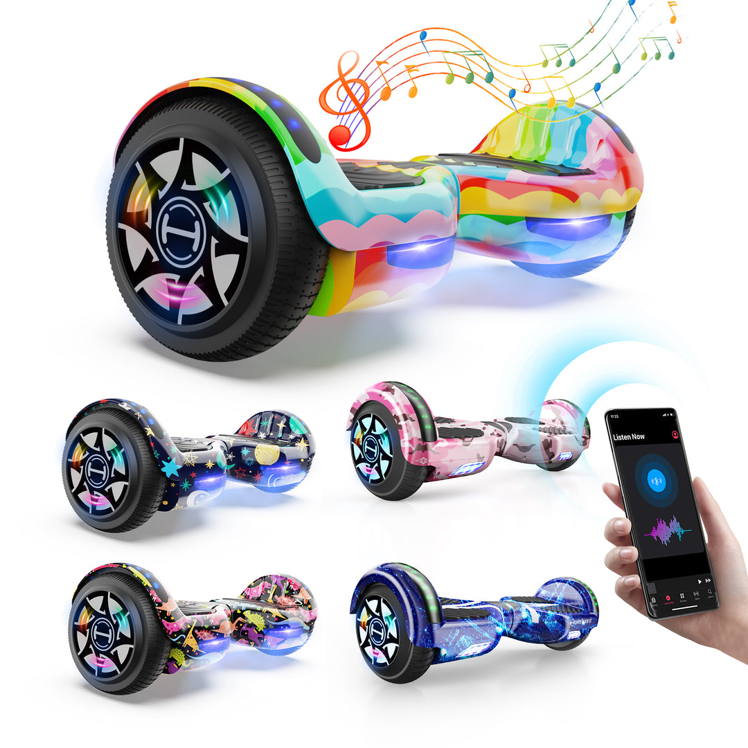 iHoverboard H1 Bluetooth Hoverboard for kids 6.5 LED Wheel