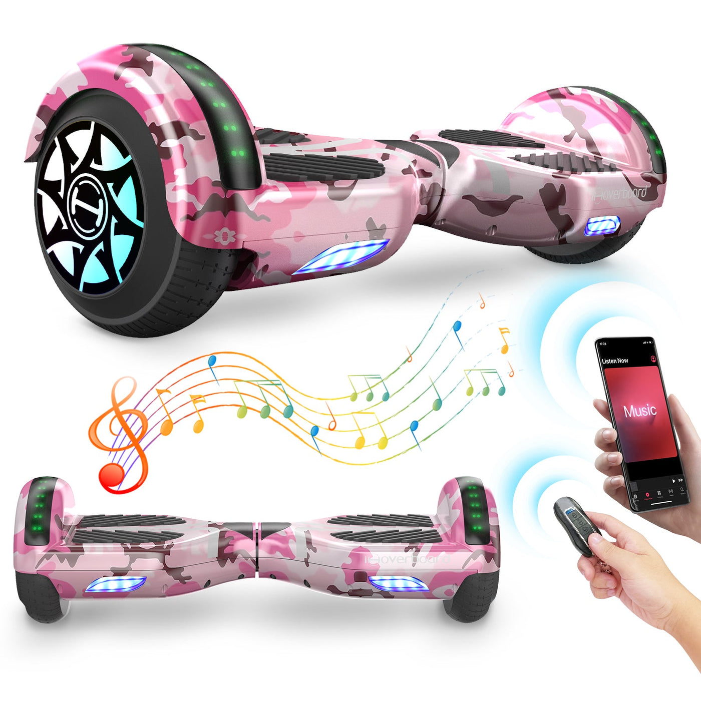 Hoverboard for kids pink sale