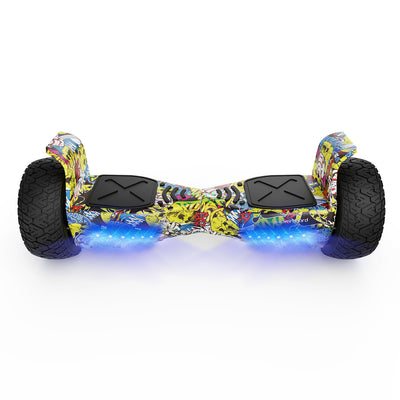 iHoverboard H8 Yellow Off Road Hoverboard 8.5"