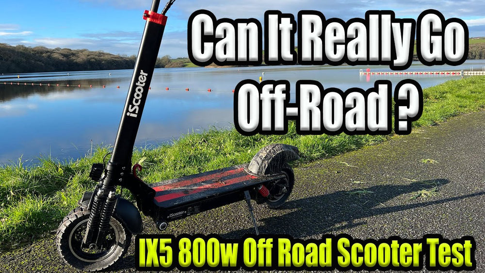 iScooter iX5 Off Road Electric Scooter - 8km Off-Road Trail - Will I and It Survive!