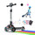 iK2 Height Adjustable Kids Electric Scooter with Flashing Wheel