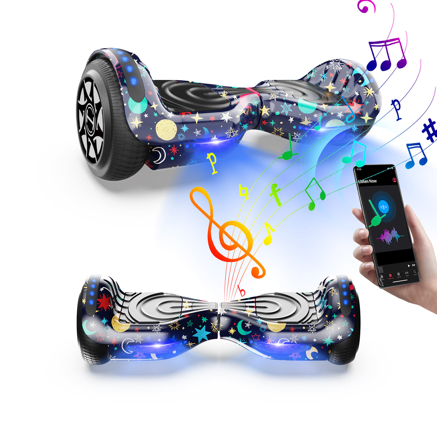 H1 Hoverboard for kids Bluetooth 6.5 LED Wheel iHoverboard