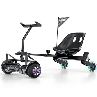 Go-kart on H1 Hoverboard black