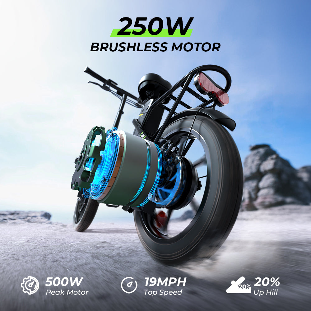 U4 Low Step Through Foldable Electric Bike