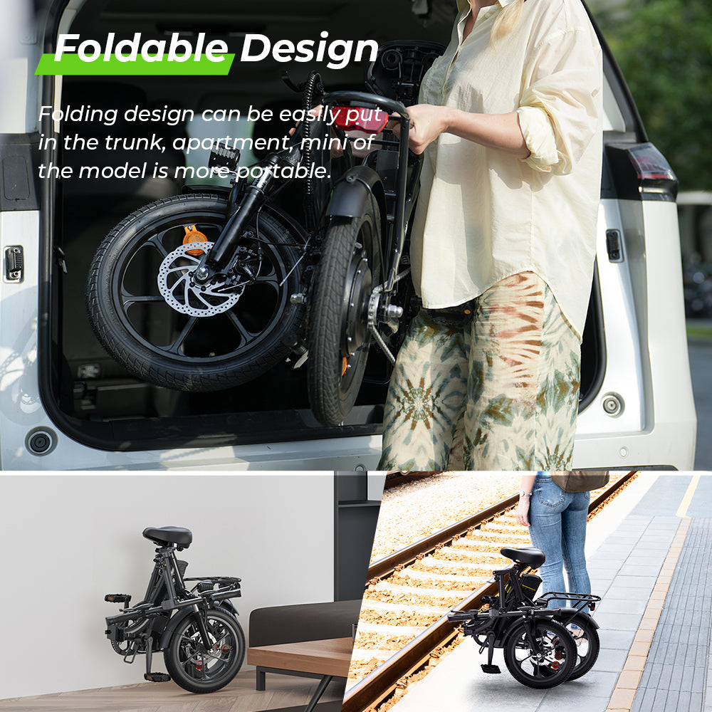 U4 Low Step Through Foldable Electric Bike