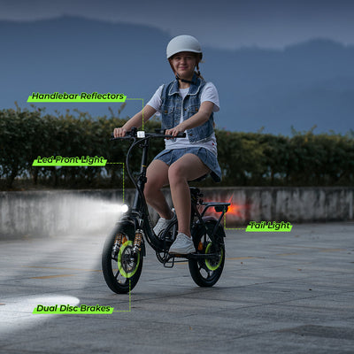 U4 Low Step Through Foldable Electric Bike