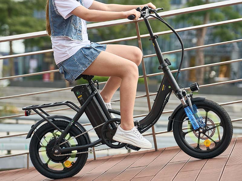 electric bike with rear light